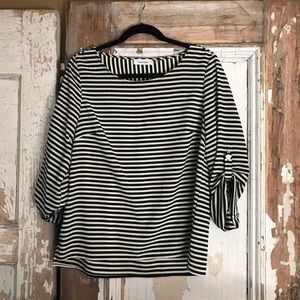 Calvin Klein Striped Blouse